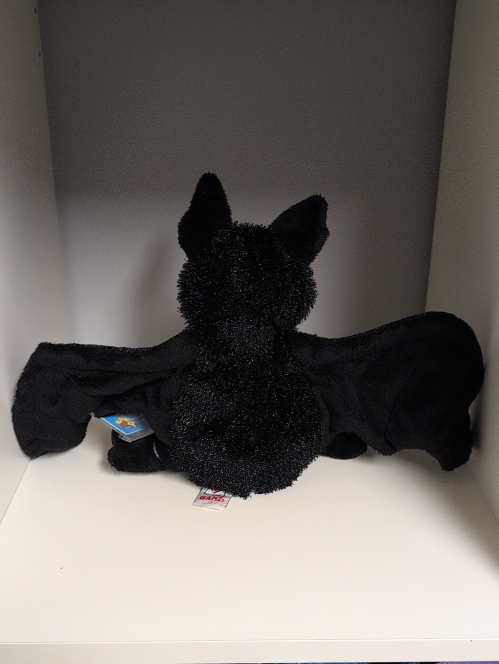 ♥️NWT♥️ Webkinz Bat Spooky Y2K GANZ Collectible Plush Halloween - Picture 5 of 5